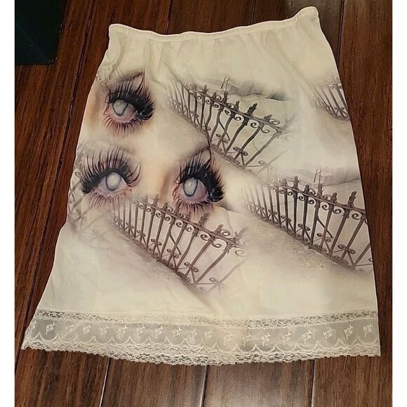 Artisan Dresses & Skirts - One Of A Kind Spooky Slip Skirt